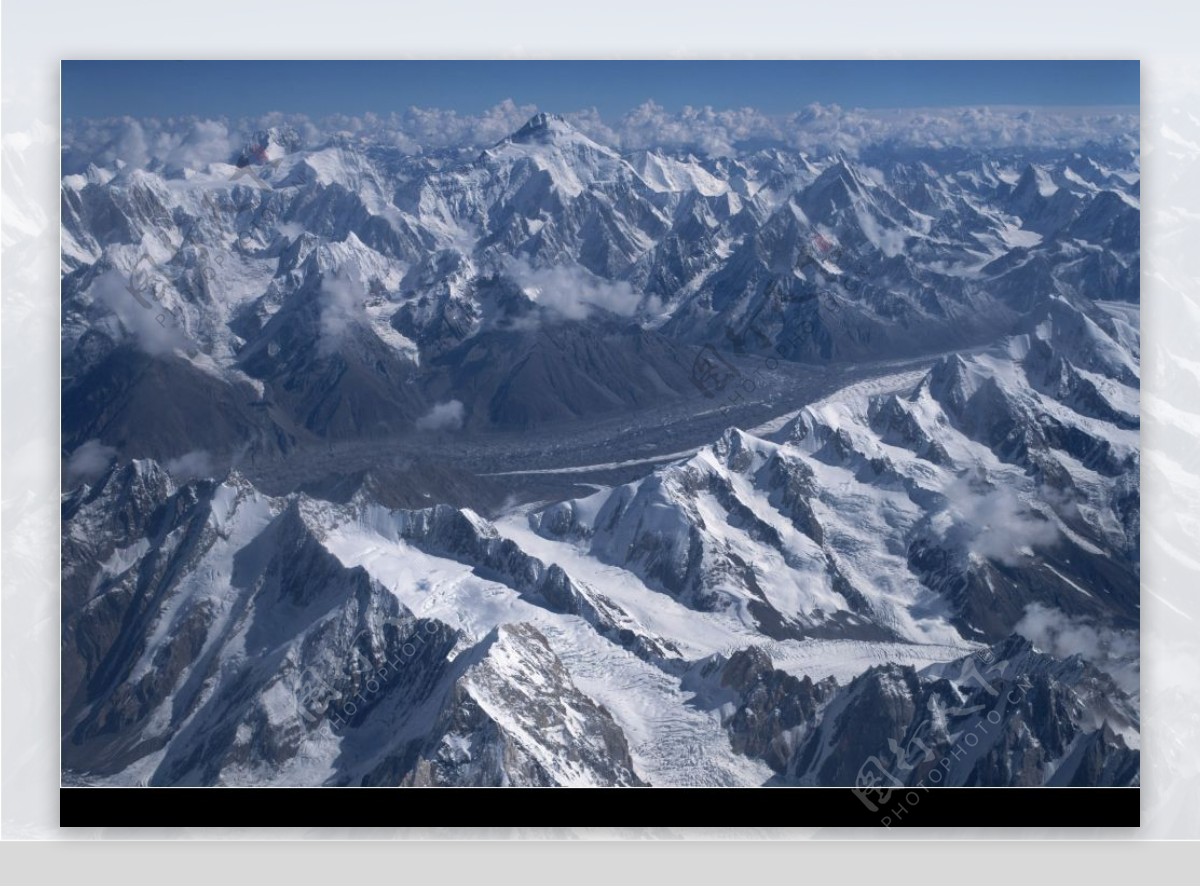 雪山冰川图片