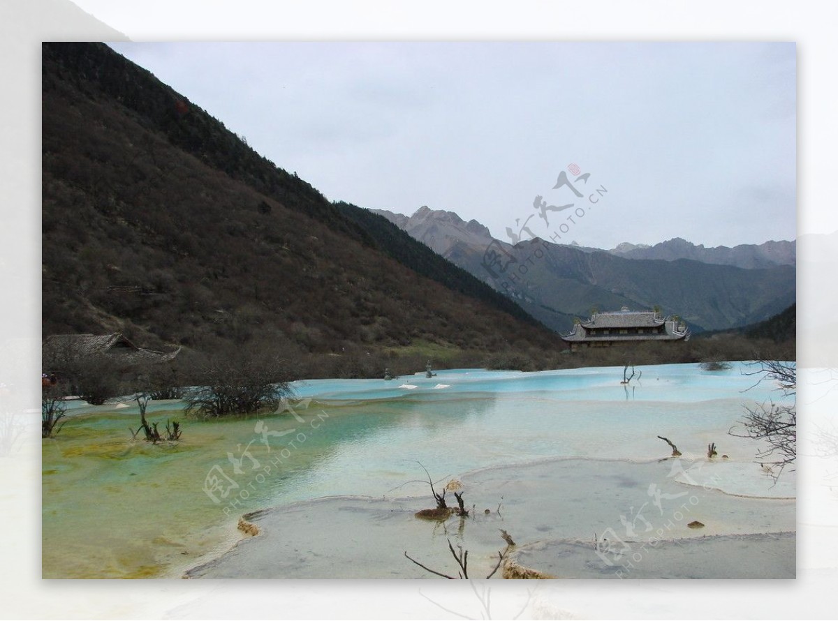 九寨沟山水风景自然图片