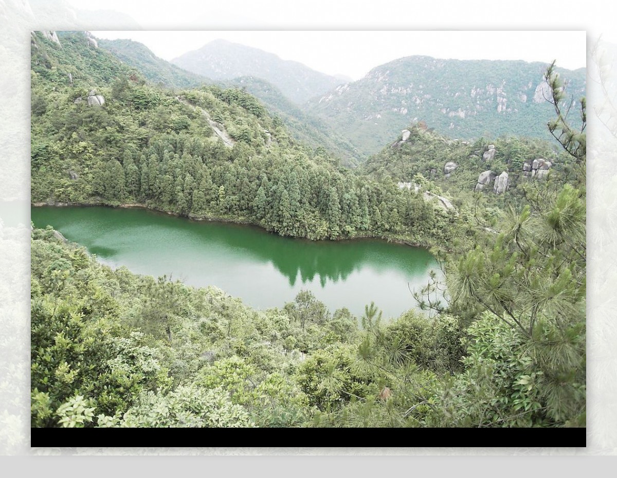 太姥山天湖图片