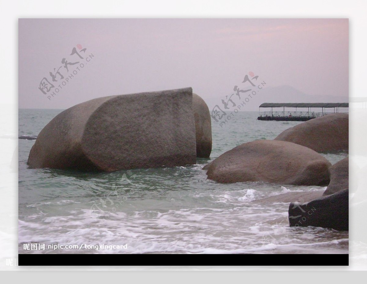海水奇异的石头石头奇石异石图片