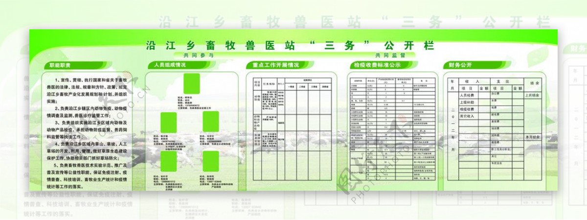 三务公开栏图片