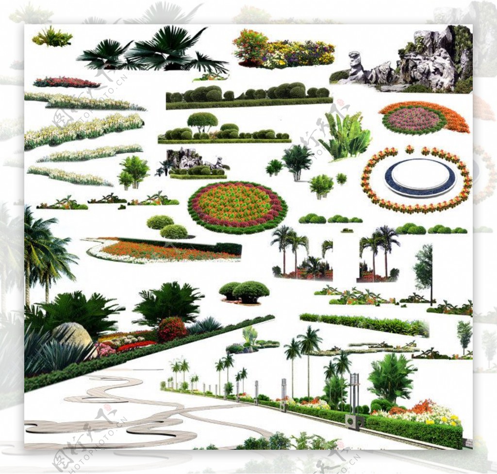 绿化设计图片