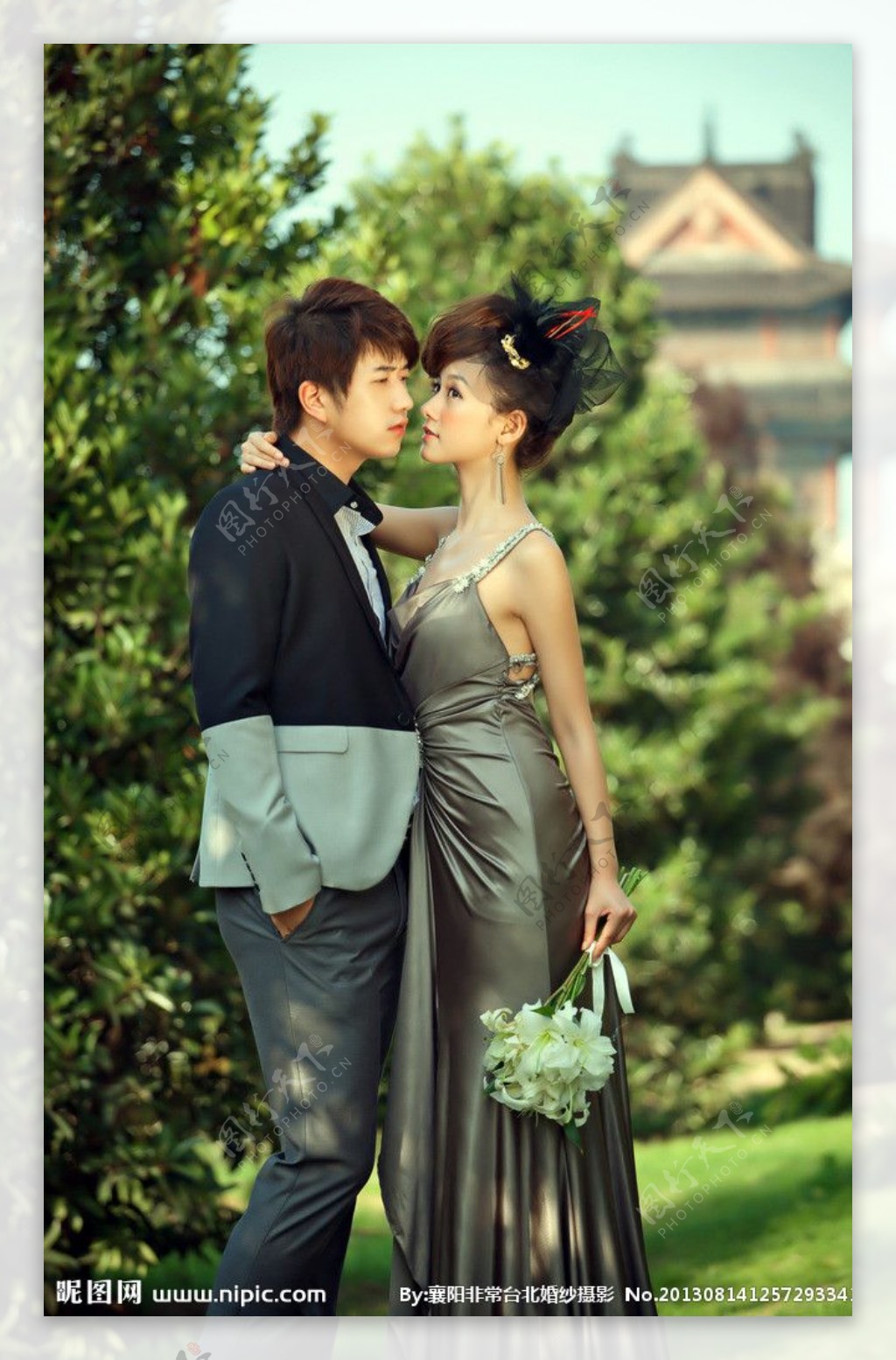婚纱摄影韩式婚纱照图片