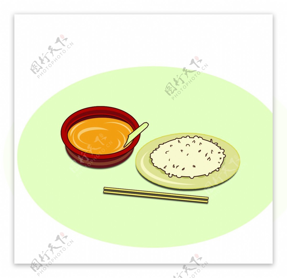 粥和米饭图片