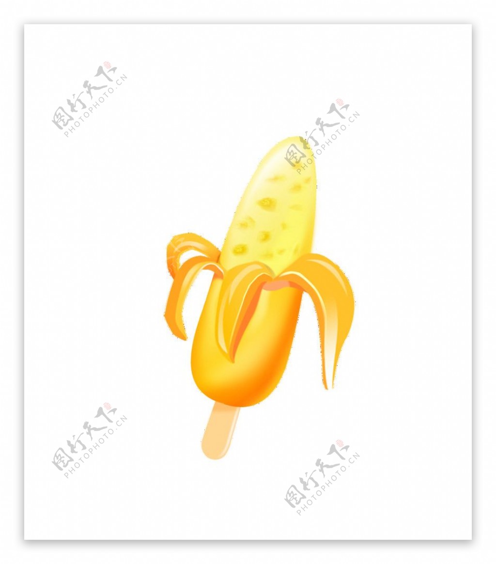 香蕉雪糕图片