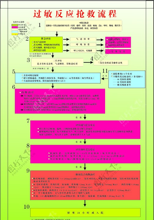 过敏反应抢救流程图片