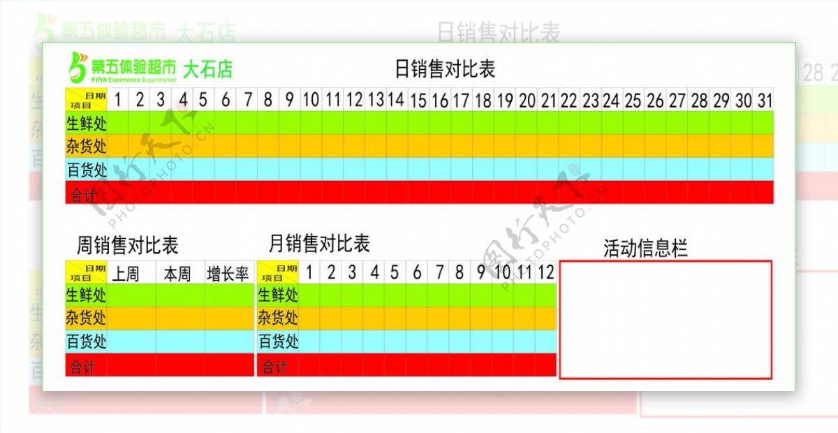 销售信息栏图片