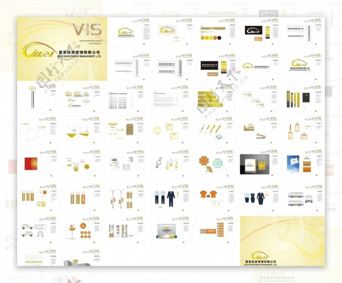 置莱企业VI系统图片