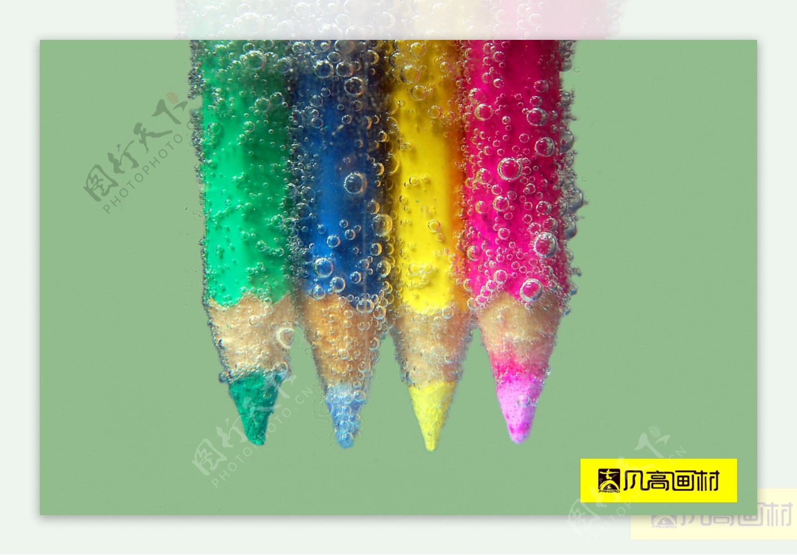 铅笔摄影广告图片