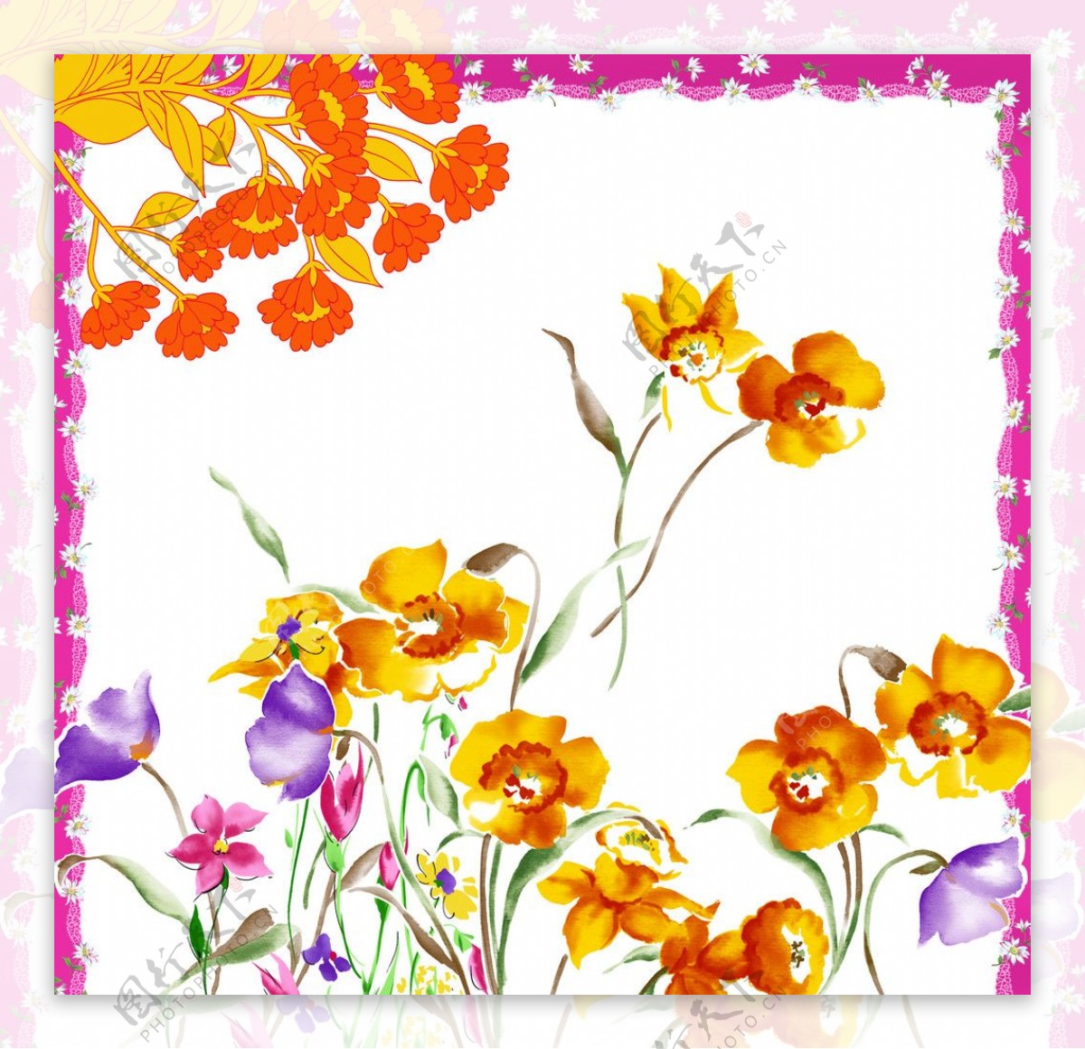花卉纹4图片