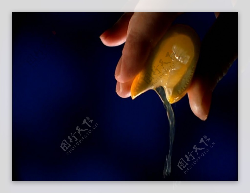 柠檬汁动态素材图片