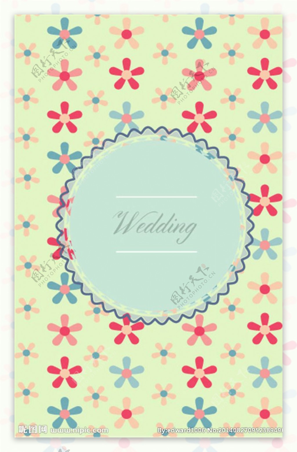 婚礼结婚海报设计图片