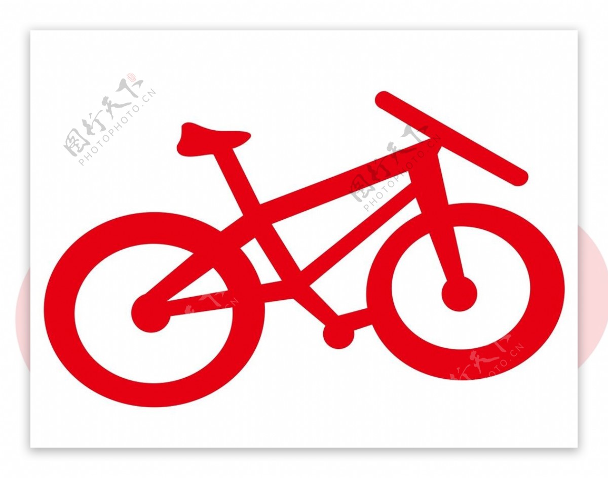 自行车logo图片_艺术字_设计元素-图行天下素材网