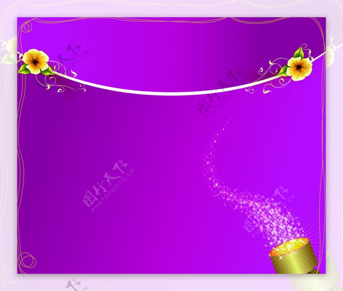紫色大气背景模板图片