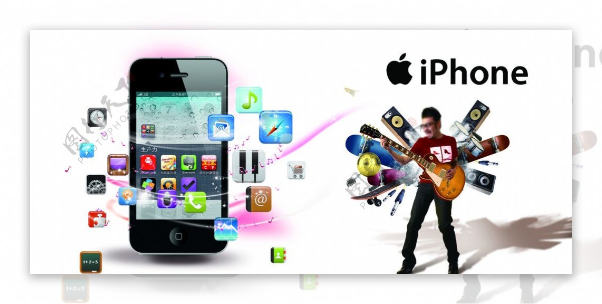 苹果iphone4分层不细图片