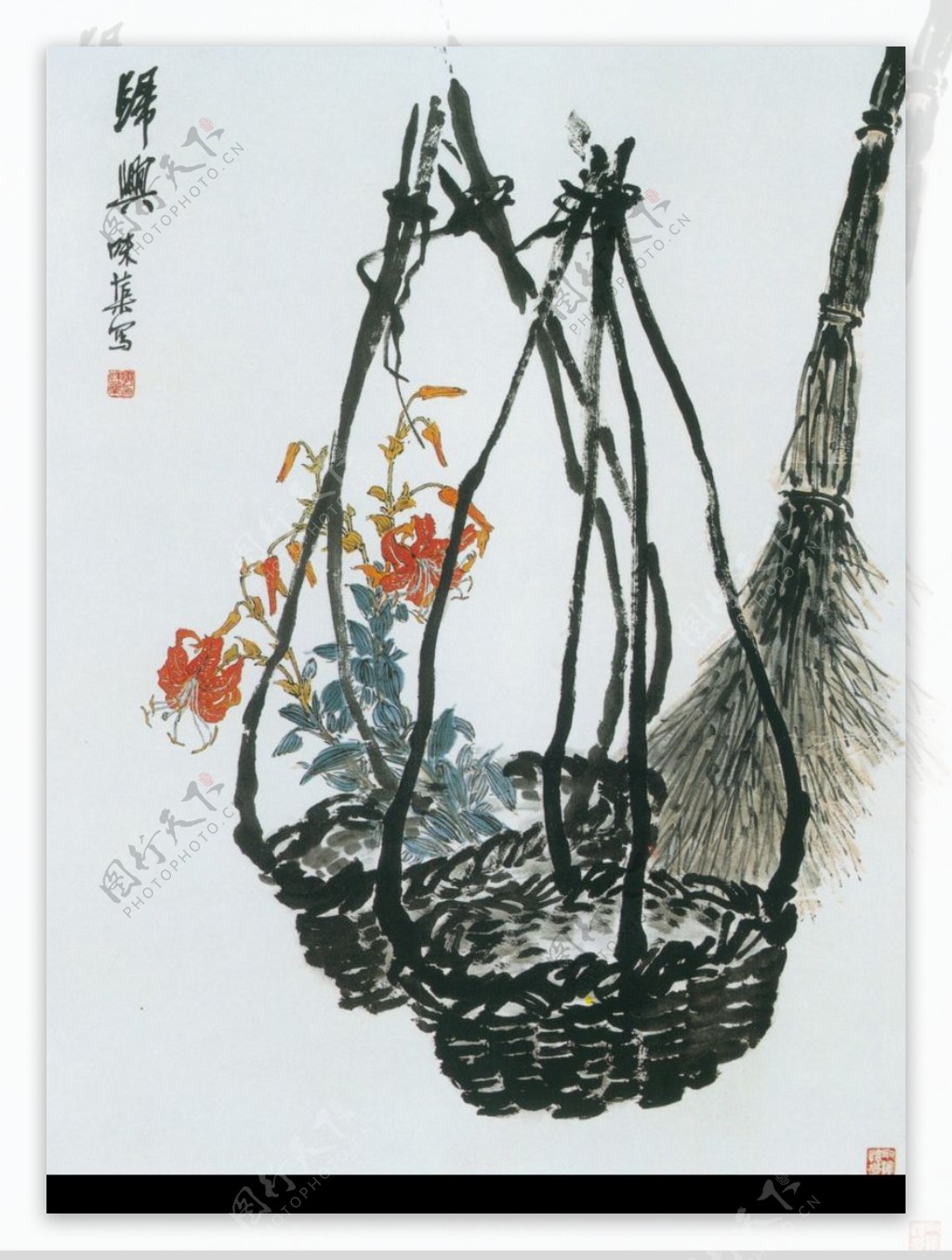 中国现代花鸟0038