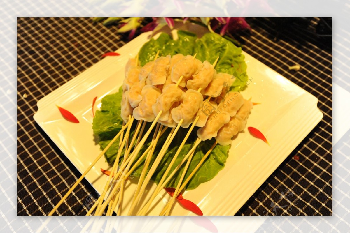 虾米饺串串餐厅拍摄