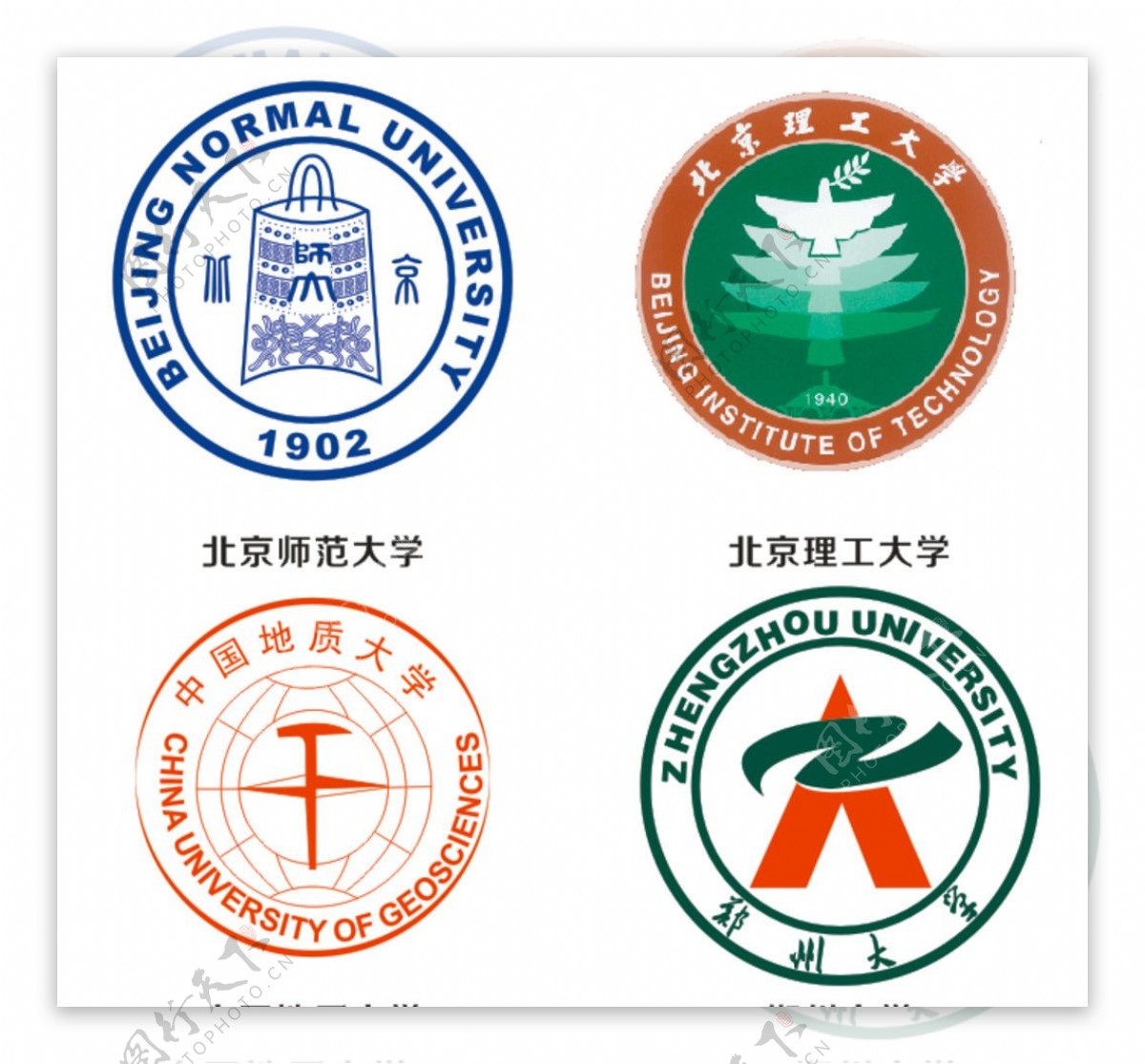 著名大学标志logo