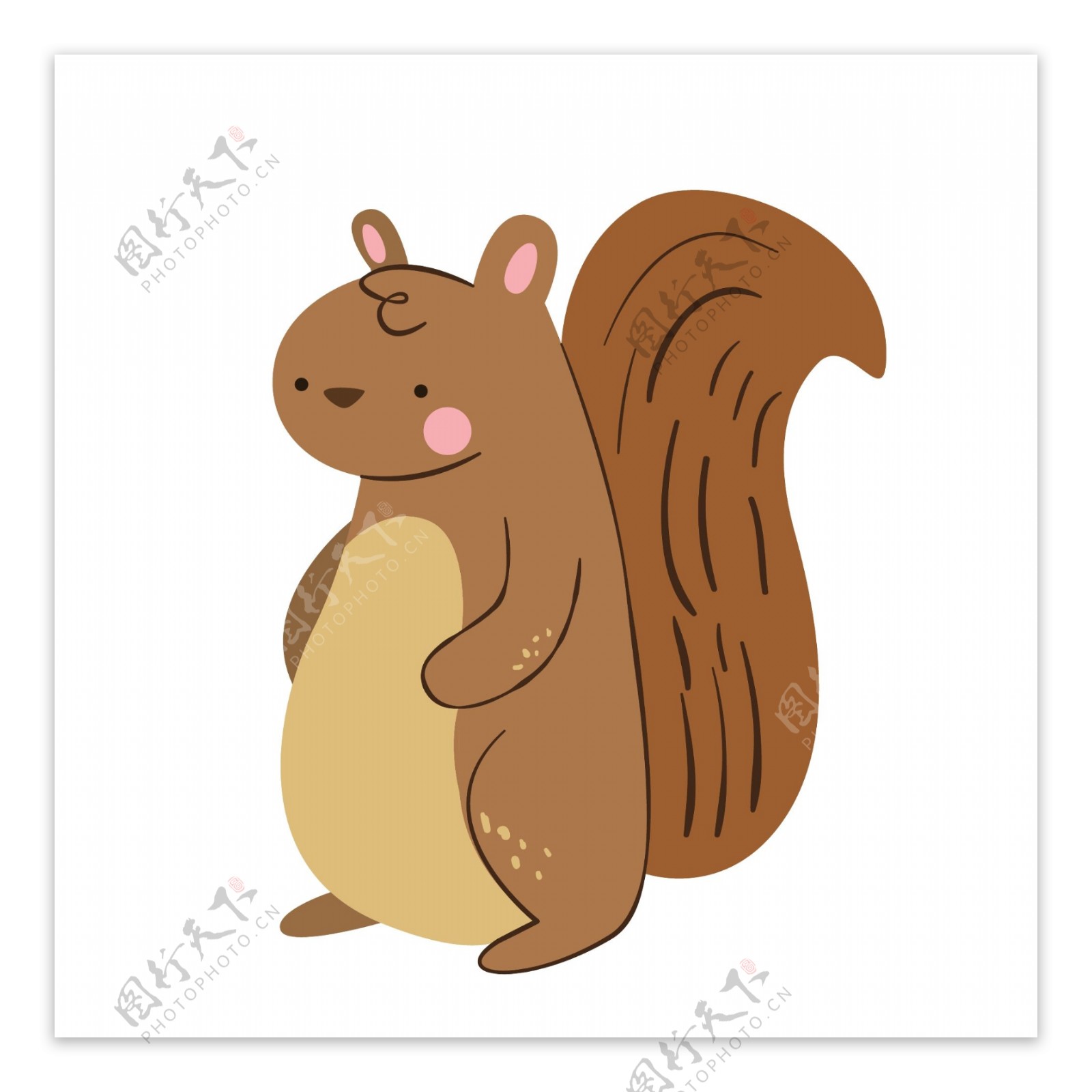 卡通松鼠图片素材-编号22533959-图行天下