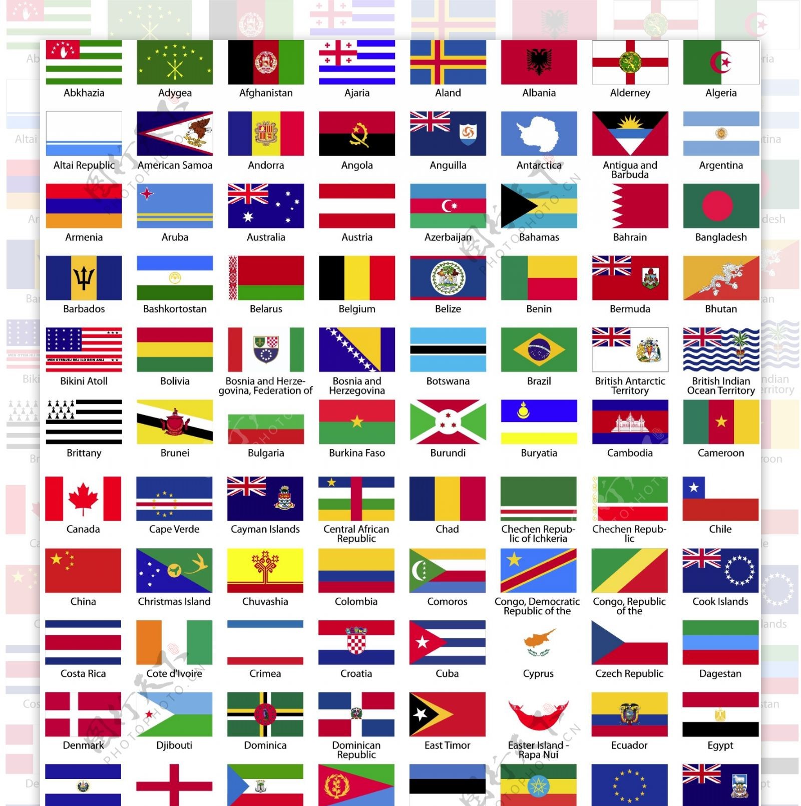 南美洲国家地图集合（国旗版） - 哔哩哔哩