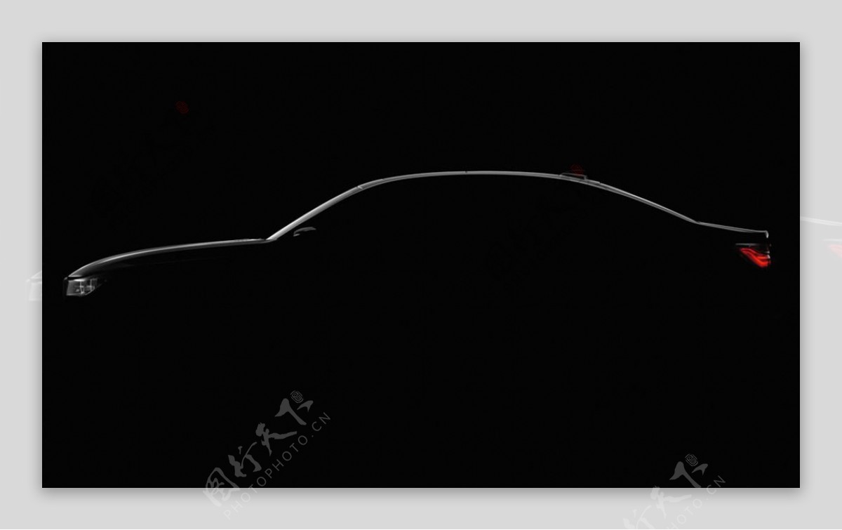 全新BMW7系线条轮廓