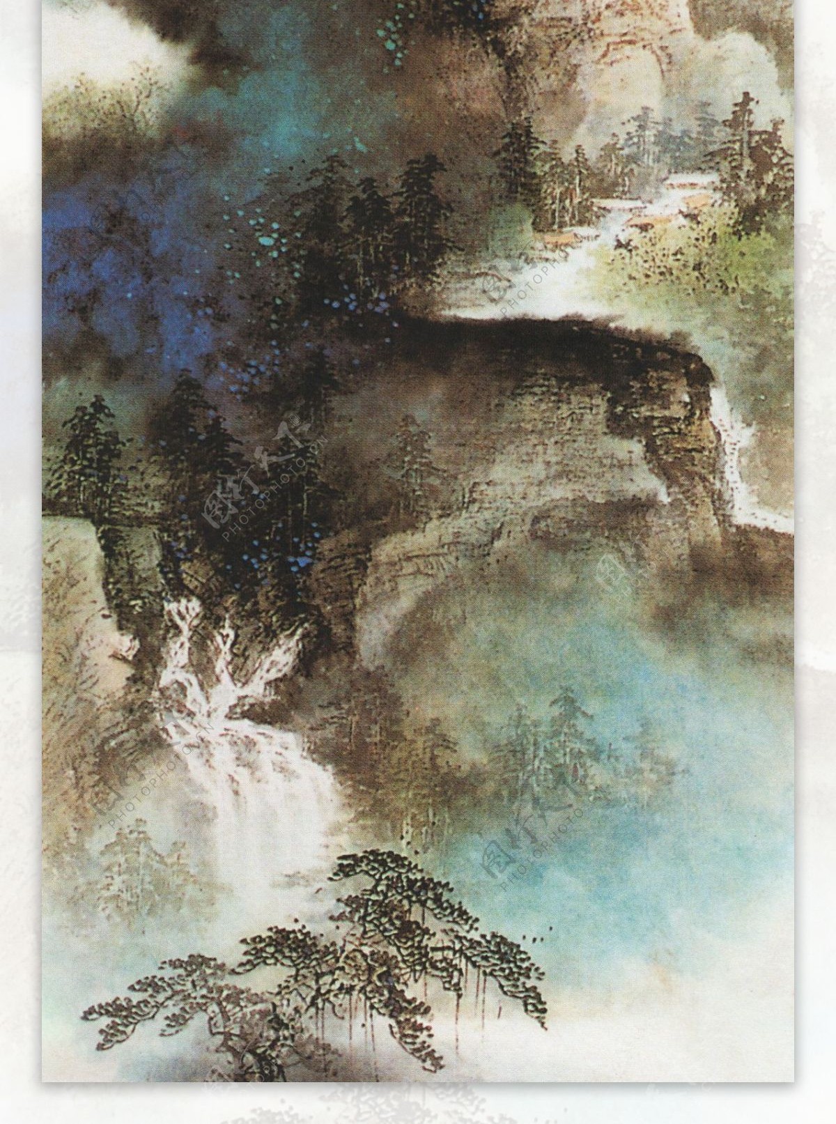 陈亮山水画