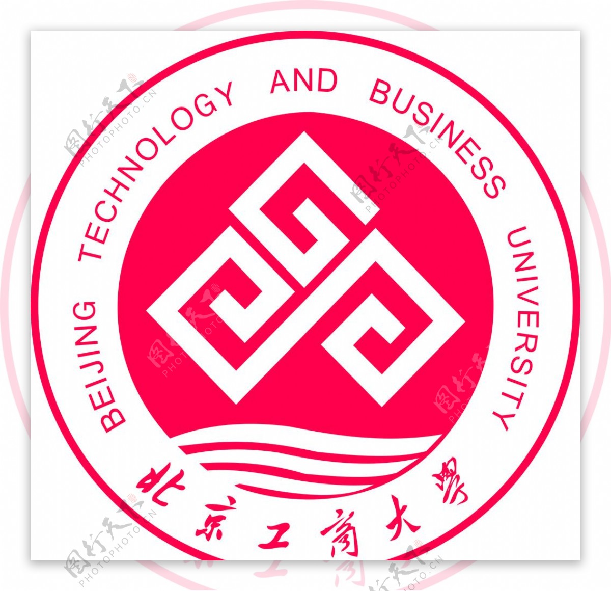 北京工商大学logo矢量图