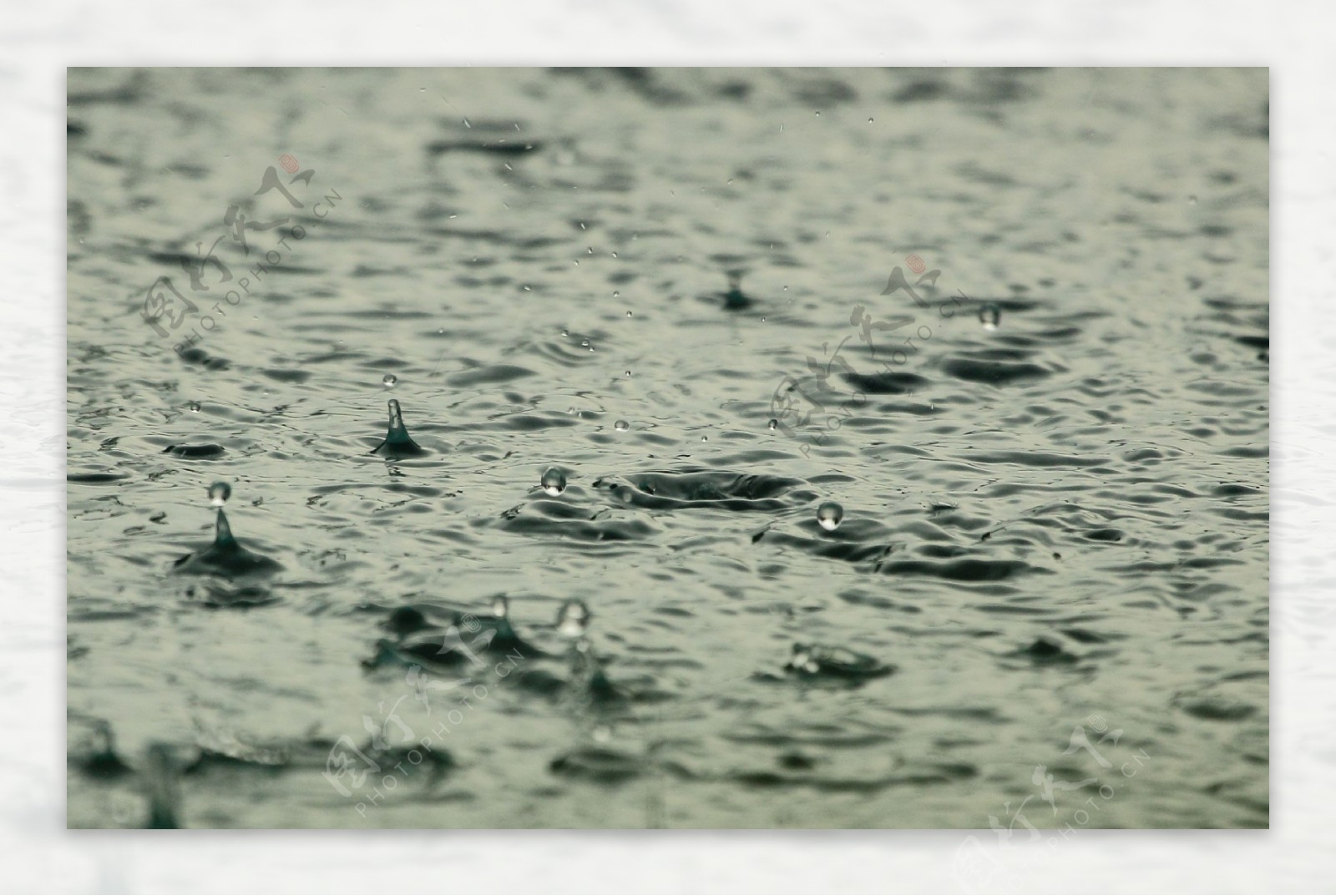 下雨了