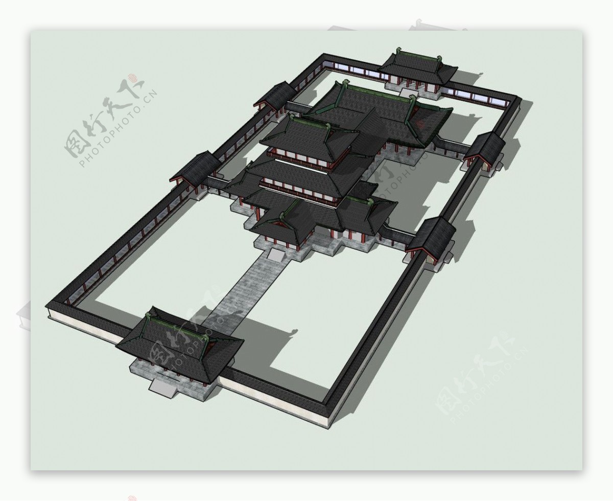 宫殿3D模型