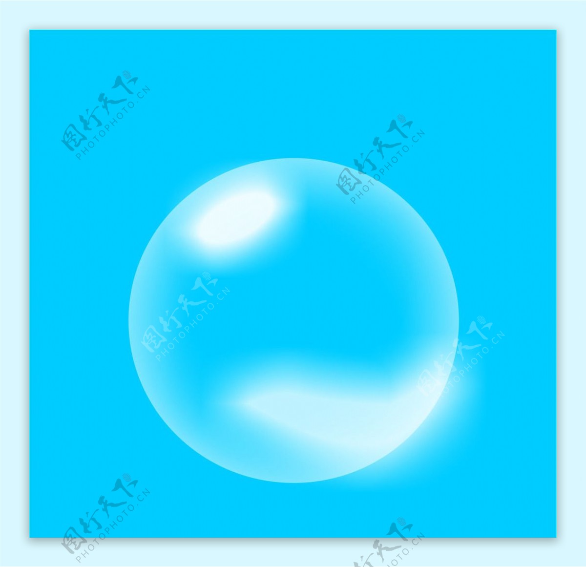 透明的气泡