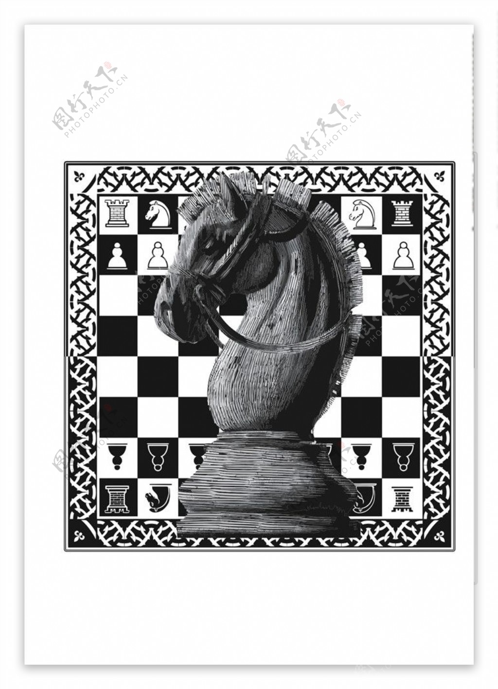 国际象棋矢量图下载