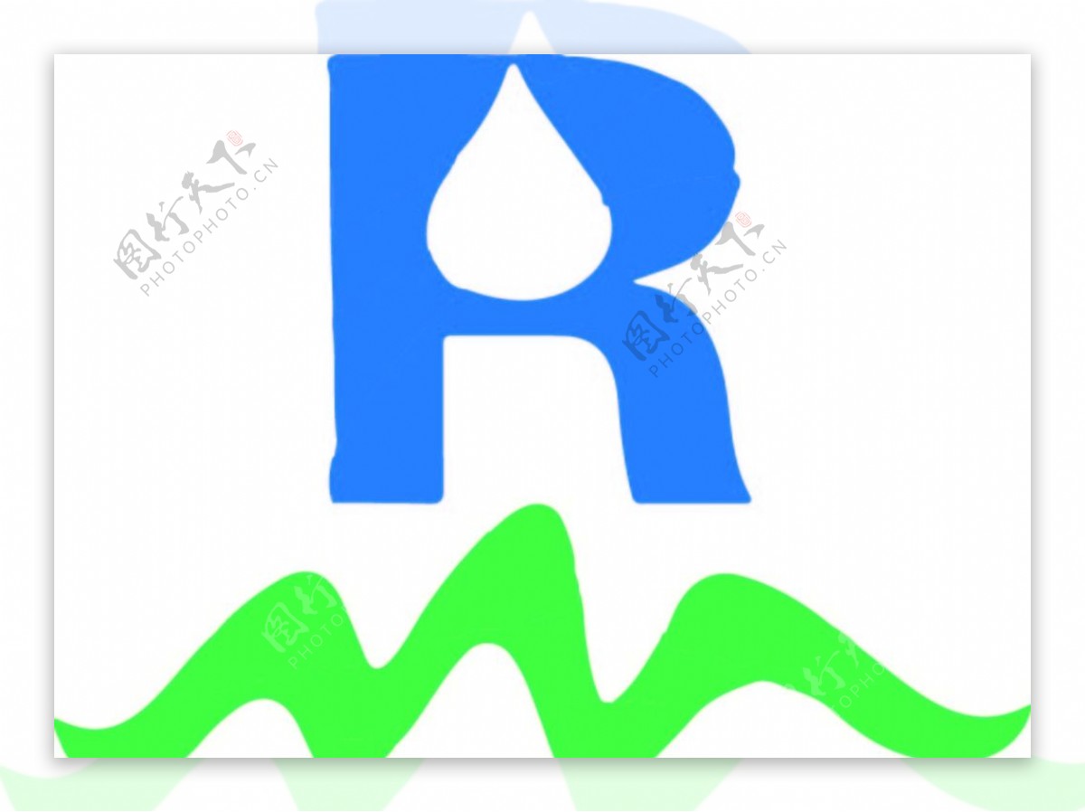 R字母logo
