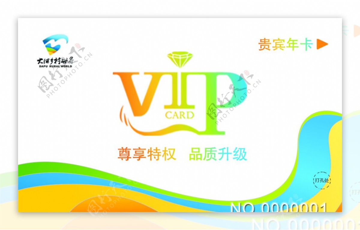 VIP贵宾卡名片卡片