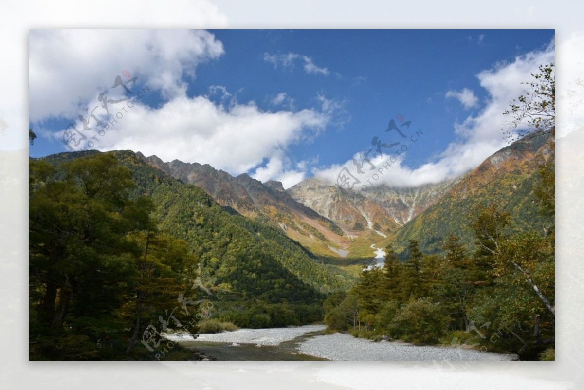 高山云岭风景