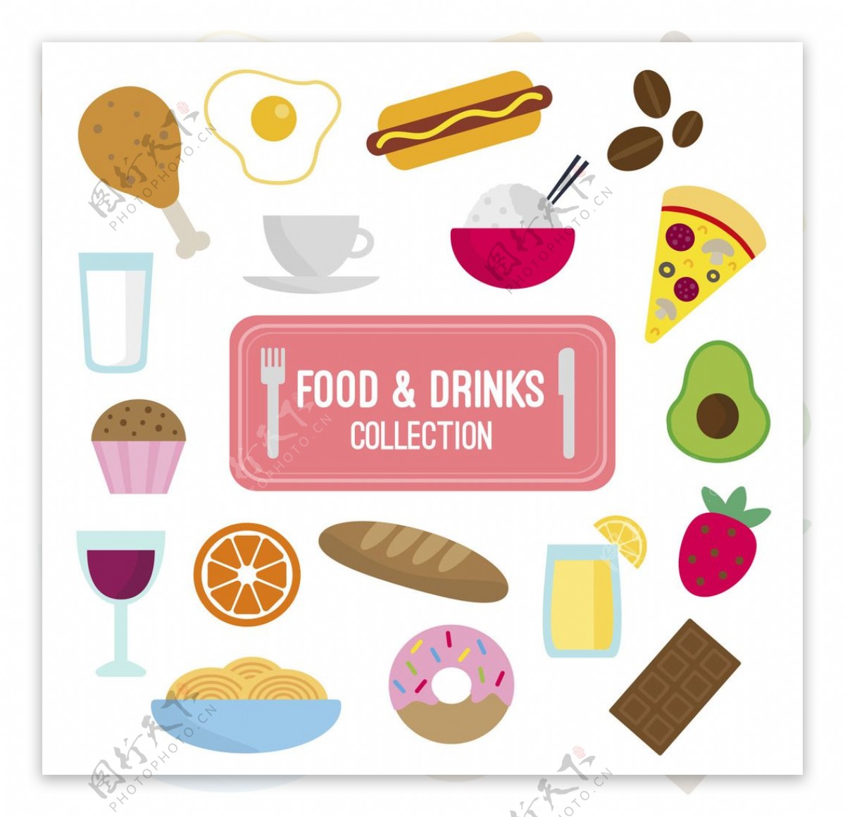 食品和饮料图标