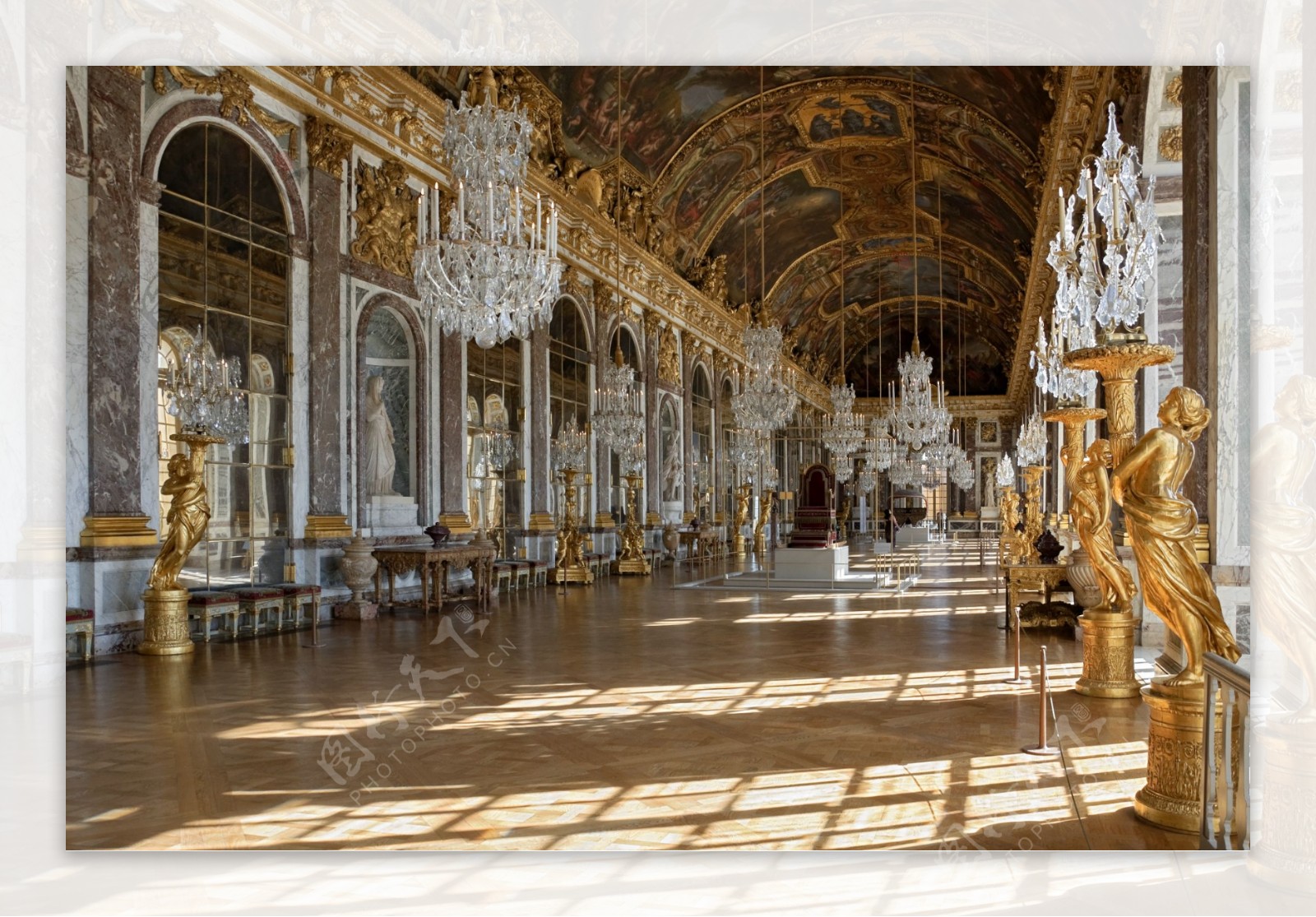 欧洲奢华宫殿凡尔赛宫