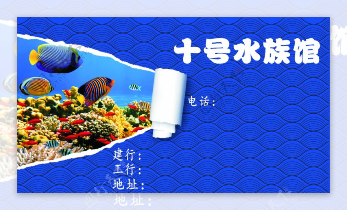 水族馆名片