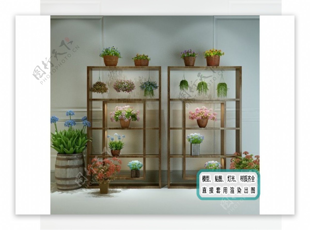 植物墙生态植物架花架