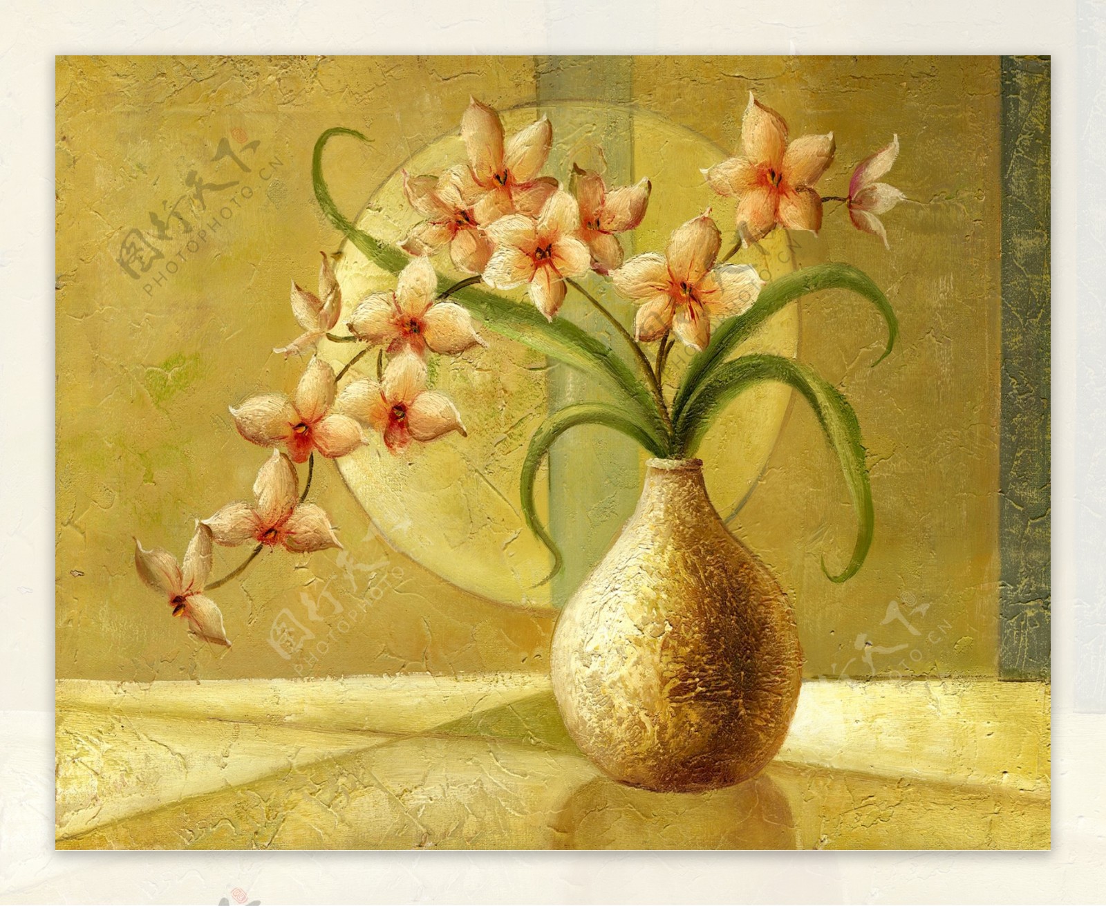 花卉油画60750860厘米X75厘米