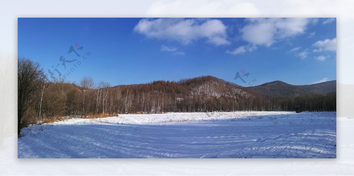 中国东北雪景