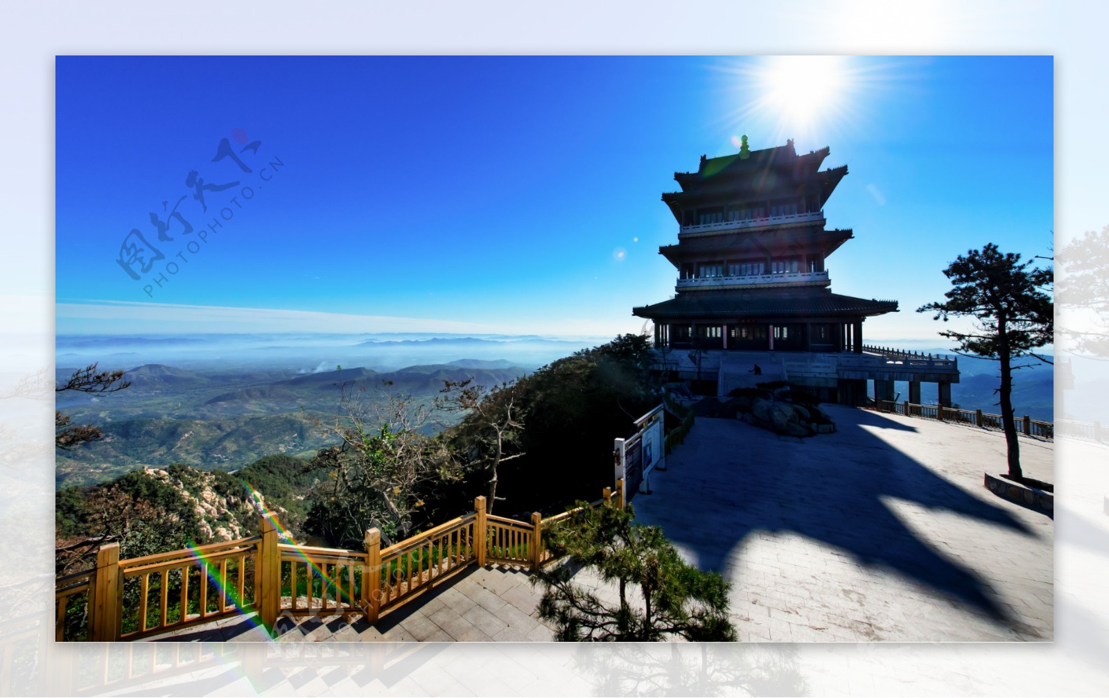 沂蒙山旅游区望海楼景点