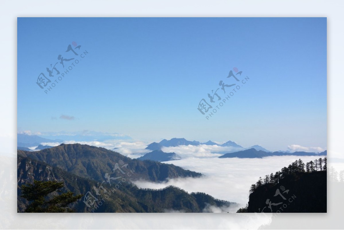 西岭雪山