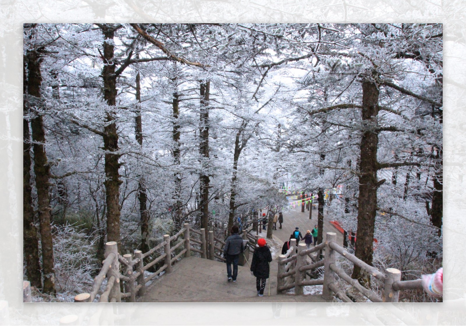 峨眉雪景