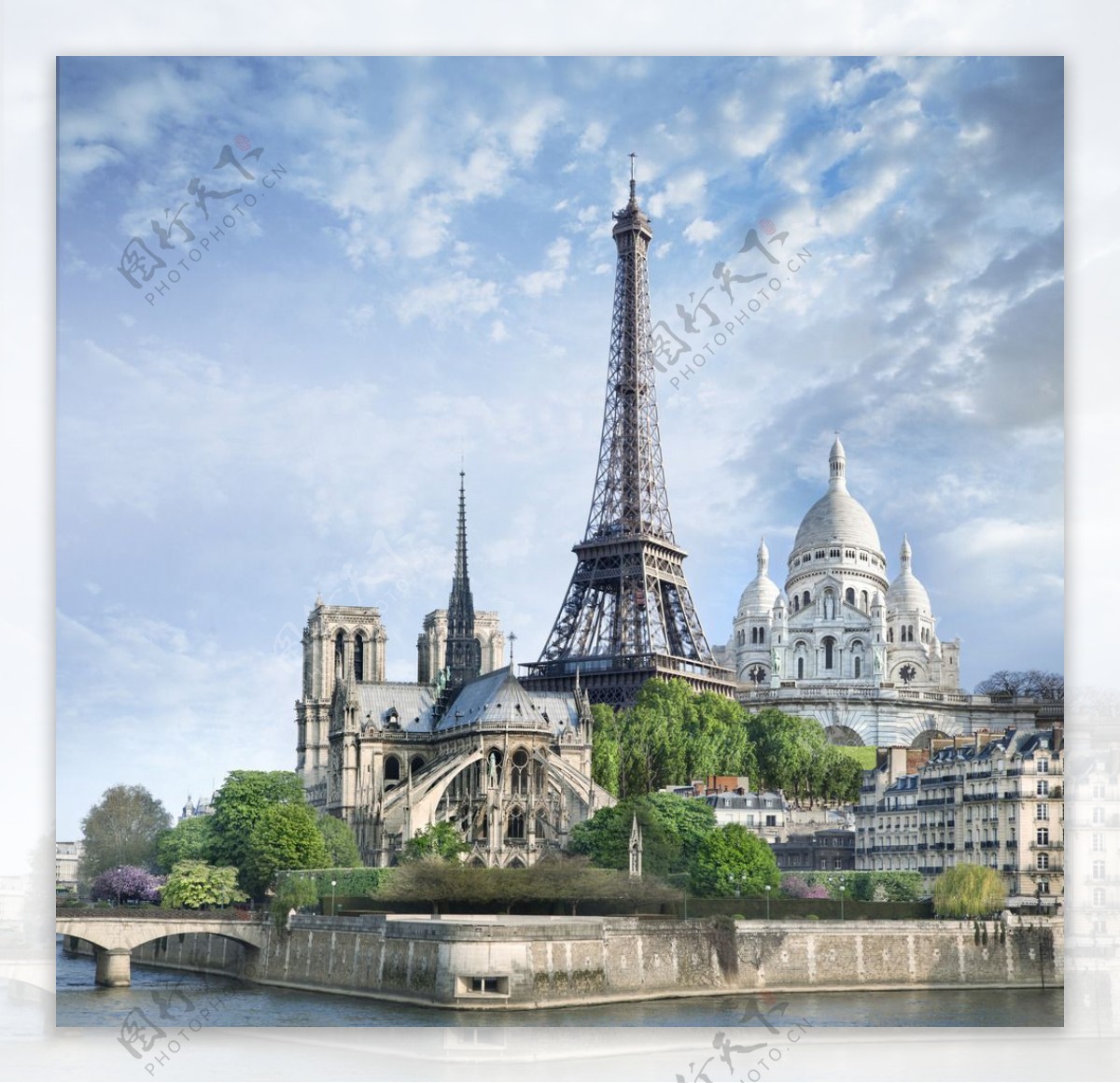 城市美景法国巴黎
