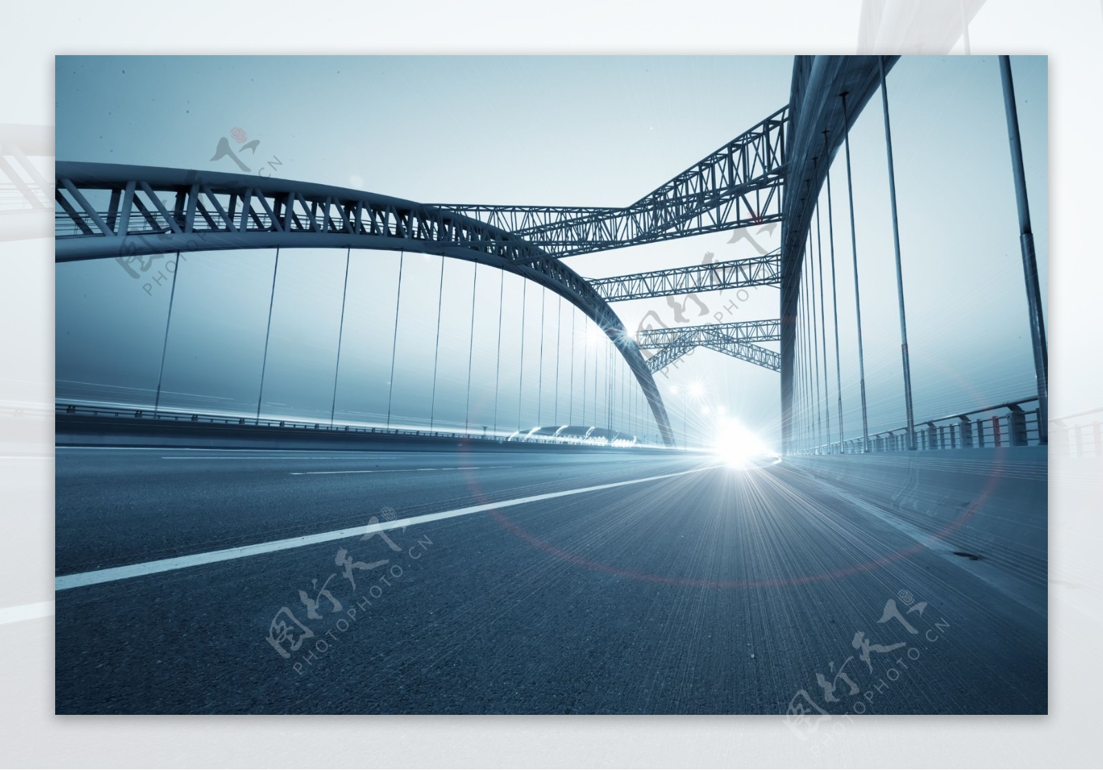 气势磅礴的大桥高清摄影