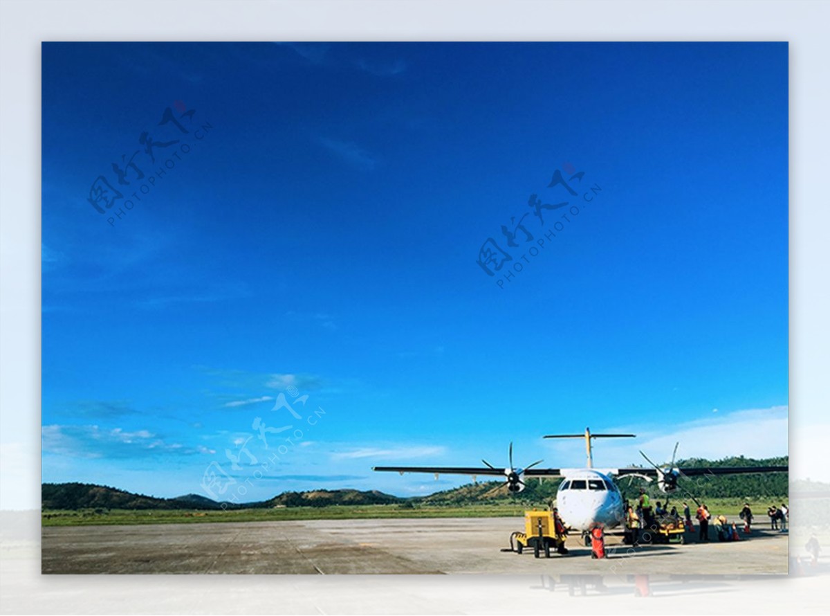 菲律宾巴拉望科隆岛机场