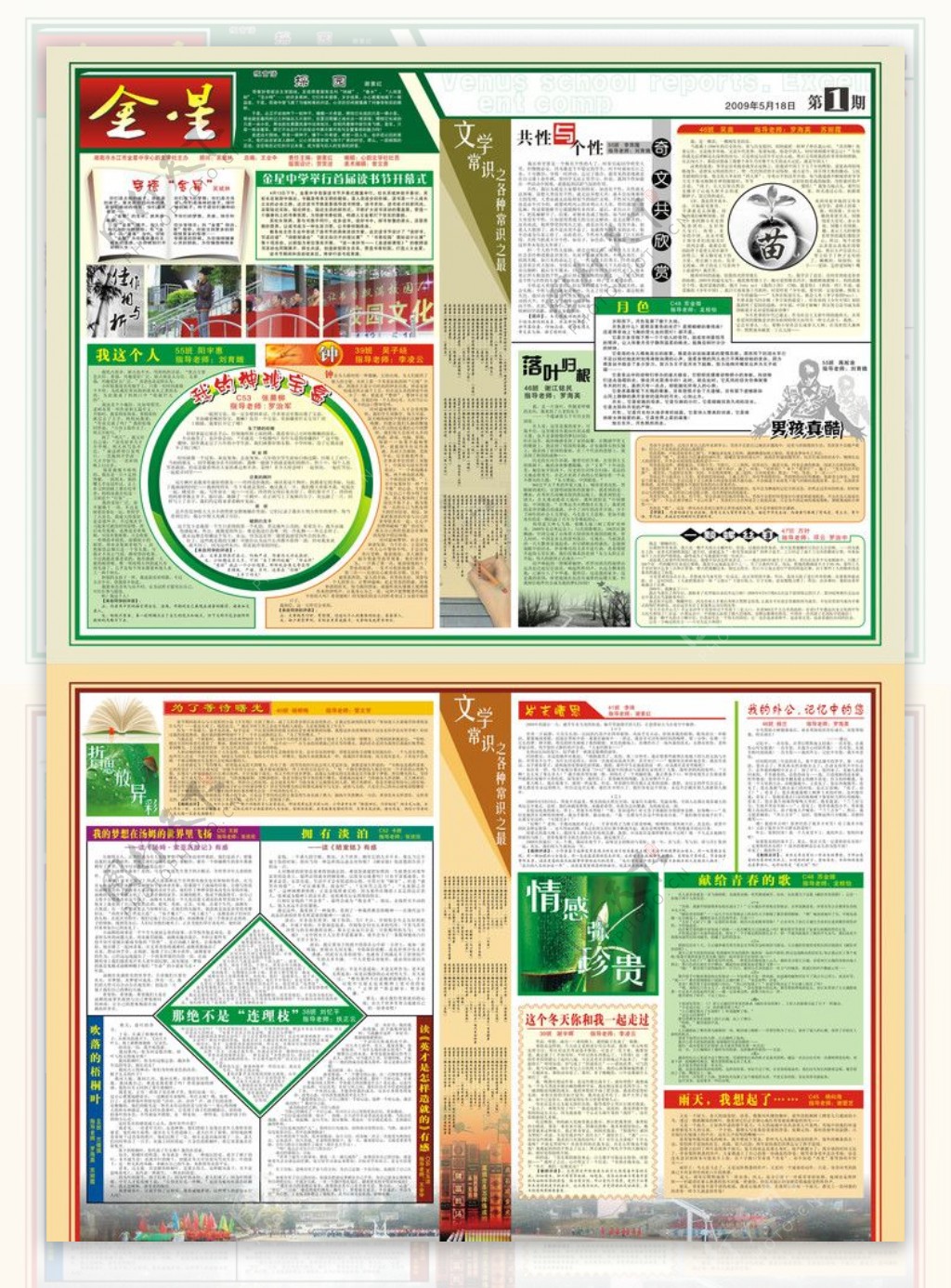 金星学校报纸