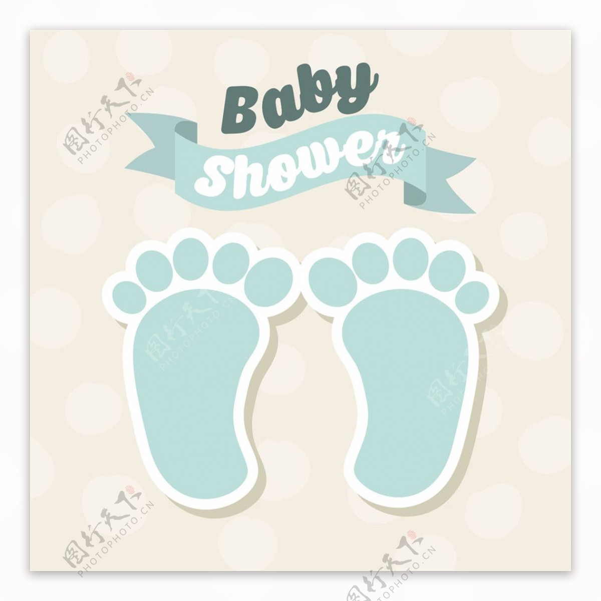 婴幼儿的小脚与爱心手势图片素材-编号24685738-图行天下