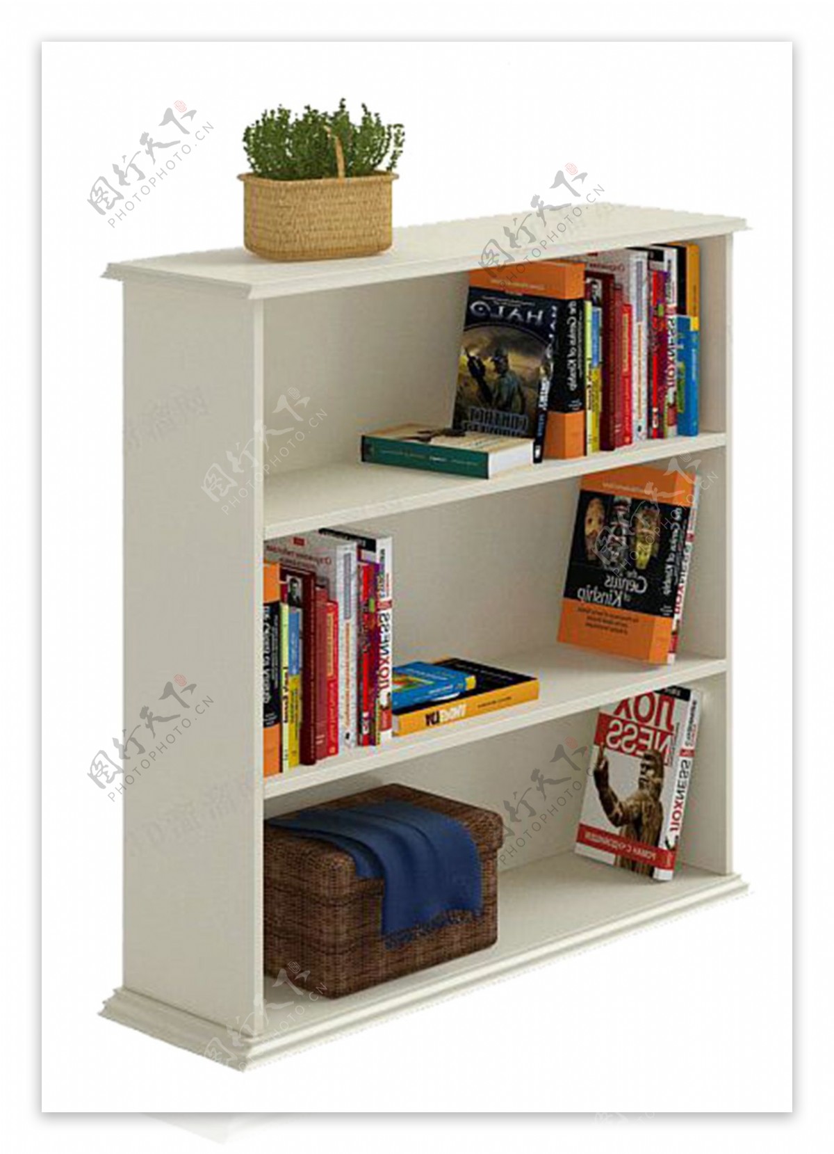 书柜3d模型