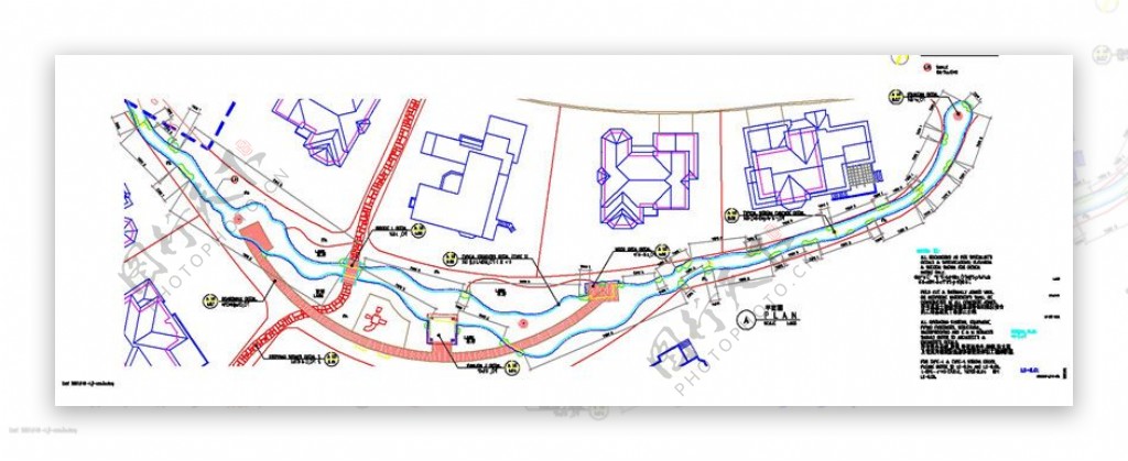 重庆龙湖香樟林景观设计CAD景观图纸